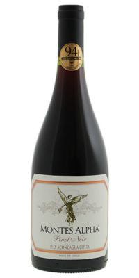 Montes Alpha Pinot Noir 92 Suckling Topper